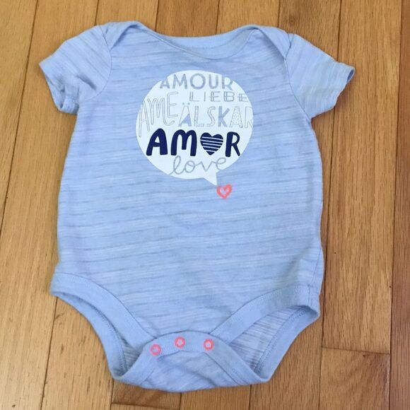 Cat & Jack Other - Little love onesie 💜 